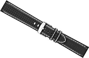 Morellato Karbonowy wodoodporny pasek do zegarka 20 mm Morellato A01U3586977817CR20 5