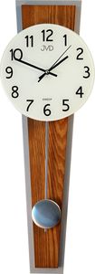 JVD Zegar ścienny NS17020.11 drewniany z wahadłem 1