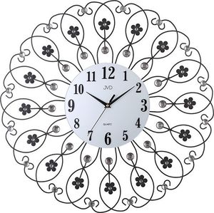 JVD Zegar ścienny HJ86 z kryształkami średnica 60 cm 1