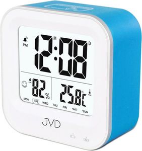 JVD Budzik akumulatorowy JVD SB9909.3 z termometrem i higrometrem 1
