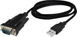 Kabel USB LogiLink USB-A - RS-232 1.5 m Czarny (AU0048) 1