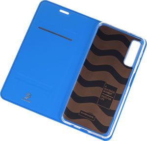 Dux Ducis Etui Dux Ducis Skin Leather SAMSUNG A750 A7 2018 niebieskie 6