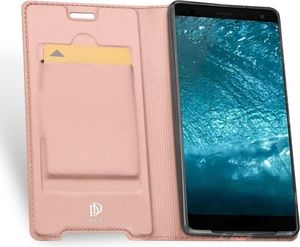 Dux Ducis skin leather SAMSUNG A9 2018 jasnoróżowe 2