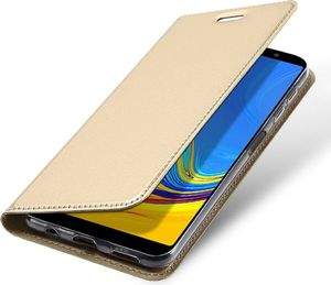 Dux Ducis skin leather SAMSUNG A9 2018 złote 2