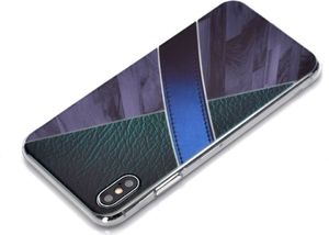 Etui Slim Art IPHONE XS MAX pattern printing zielono-szary 4