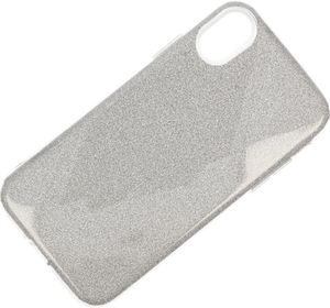 Etui Glitter IPHONE XS MAX srebrne 2