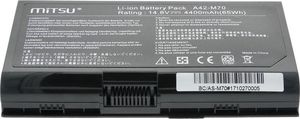 Bateria Mitsu Bateria do Asus G72, M70, N70 (4400mAh)-BC/AS-M70-14.8 1