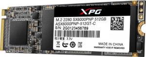 Dysk SSD ADATA XPG SX6000 Pro 512GB M.2 2280 PCI-E x4 Gen3 NVMe (ASX6000PNP-512GT-C) 3