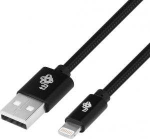 Kabel USB TB Print USB-A - Lightning 1.5 m Czarny (AKTBXKUAMFIW15B) 1