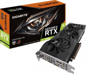 Karta graficzna Gigabyte GeForce RTX2080 WINDFORCE 8GB GDDR6 256bit HDMI+3xDP PCIe3.0 (GV-N2080WF3-8GC) 10