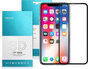 Nillkin Szkło hartowane Nillkin 3D CP+ Max Apple iPhone Xs Max czarne 9