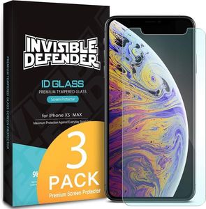 Ringke 3x Szkło Ringke Invisible Defender Apple iPhone Xs Max 1