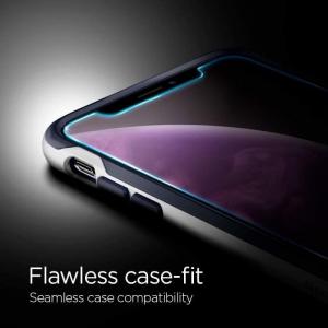 Spigen Szkło hartowane Glas.tR Ez Fit Apple iPhone X Xs 5