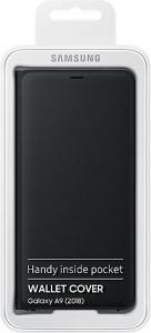 Samsung Wallet Etui EF-WA920 do Galaxy A9 (2018) Czarny 4