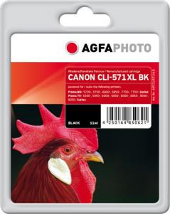 Tusz AgfaPhoto APCCLI571XLB black 1