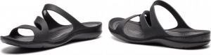Crocs Klapki damskie Swiftwater Sandal black/black r. 37.5 (203998) 2