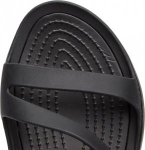 Crocs Klapki damskie Swiftwater Sandal black/black r. 37.5 (203998) 4