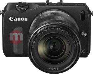 Aparat Canon EOS M Kit czarny + EF-M 18-55 mm IS STM + 90EX (6609B042) 2