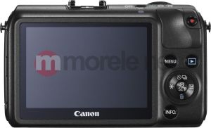 Aparat Canon EOS M Kit czarny + EF-M 18-55 mm IS STM + 90EX (6609B042) 5