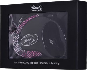 Flexi FLEXI SMYCZ GLAM M /ROZM.M COMPOSITIONS Onyx CZARNY 4