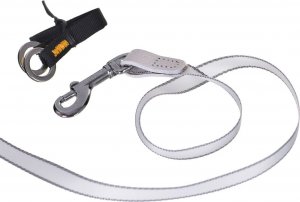 Flexi FLEXI Smycz Glam Splash Pink, S TAŚMA 3m, biała 3