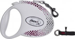 Flexi FLEXI SMYCZ GLAM M / ROZM.M COMPOSITION Mother of pearl BIAŁY 3