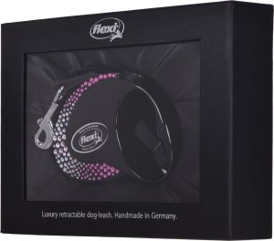 Flexi FLEXI SMYCZ GLAM S / ROZM.S COMPOSITIONS Onyx CZARNY 3