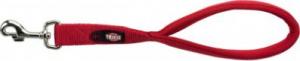 Trixie Smycz krótka Premium czerwona r. M–XL: 37 cm/25 mm 1