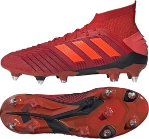 Adidas Buty piłkarskie Predator 19.1 SG czerwone r. 42 (D98054) 1