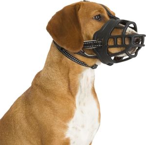 Trixie Kaganiec Muzzle Flex silikonowy M–L czarny 2