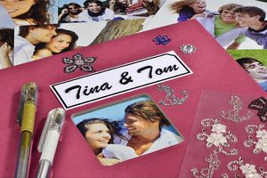 Hama ALBUM FINE ART 28X24/50 ORCHIDEA, CZARNE KARTKI 8