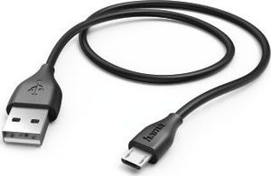 Kabel USB Hama USB-A - microUSB 1.5 m Czarny (001235780000) 1