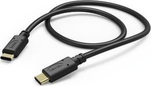 Kabel USB Hama KABEL ŁADUJĄCY/DATA TYP-C/TYP-C 1,4M CZARNY 1