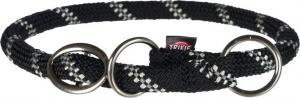 Trixie Obroża Sporty Rope 50 cm czarno-biała 1