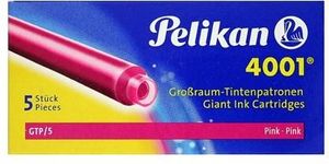 Pelikan Naboje długie GTP/5 różowe 1