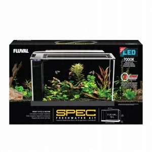 Hagen Akwarium szklane Fluval SPEC V z LED, 19L, 52 cm x 29.5 cm x 19 cm, czarne 4