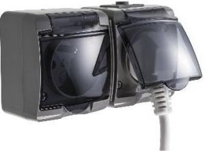 Karlik Gniazdo pojedyncze z/u Junior smoke cover brązowy (4GHE-1d) 6