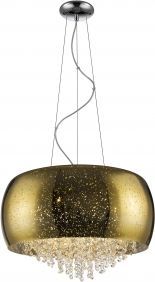 Lampa wisząca Zumaline Vista nowoczesna złoty  (P0076-06K-F4GQ) 1