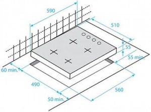 Płyta grzewcza Beko HISG 64120 S 3