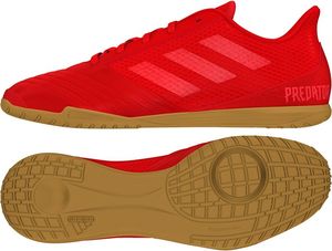 Adidas Buty piłkarskie Predator 19.4 IN Sala czerwone r. 41 1/3 (D97976) 1