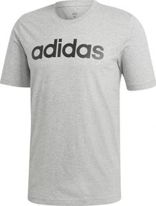 Adidas Koszulka męska Essentials Linear Tee szara r. M (DU0409) 1