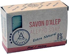 Aleppo Soap Mydło w kostce Honey 100g 1