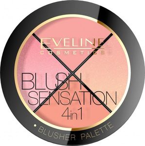 Eveline EVELINE_Blush Sensation paleta róży 4w1 do modelowania twarzy 12g 1