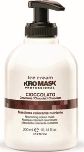 Inebrya Maksa Ice Cream Kromask Professional Cioccolato do włosów kasztanowych Chocolate 300ml 1