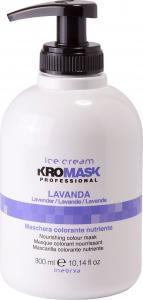 Inebrya Ice Cream Kromask Professional Lavanda maska do włosów po dekoloryzacji Lavender 300ml 1