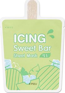 Apieu Icing Sweet Bar Sheet Mask Melon Odżywczo-kojąca maska 21g 1