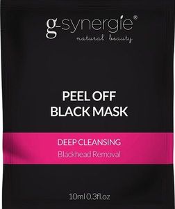 G-Synergie Peel Off Black Mask Czarna maska głęboko oczyszczająca 10ml 1