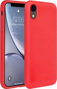Hurtel Silicone Case elastyczne silikonowe etui pokrowiec iPhone XR czerwony 1