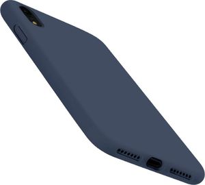 Hurtel Silicone Case elastyczne silikonowe etui pokrowiec iPhone XR ciemnoniebieski 2