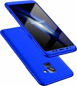 Hurtel 360 Protection etui na całą obudowę przód + tył Samsung Galaxy A8 2018 A530 niebieski 1